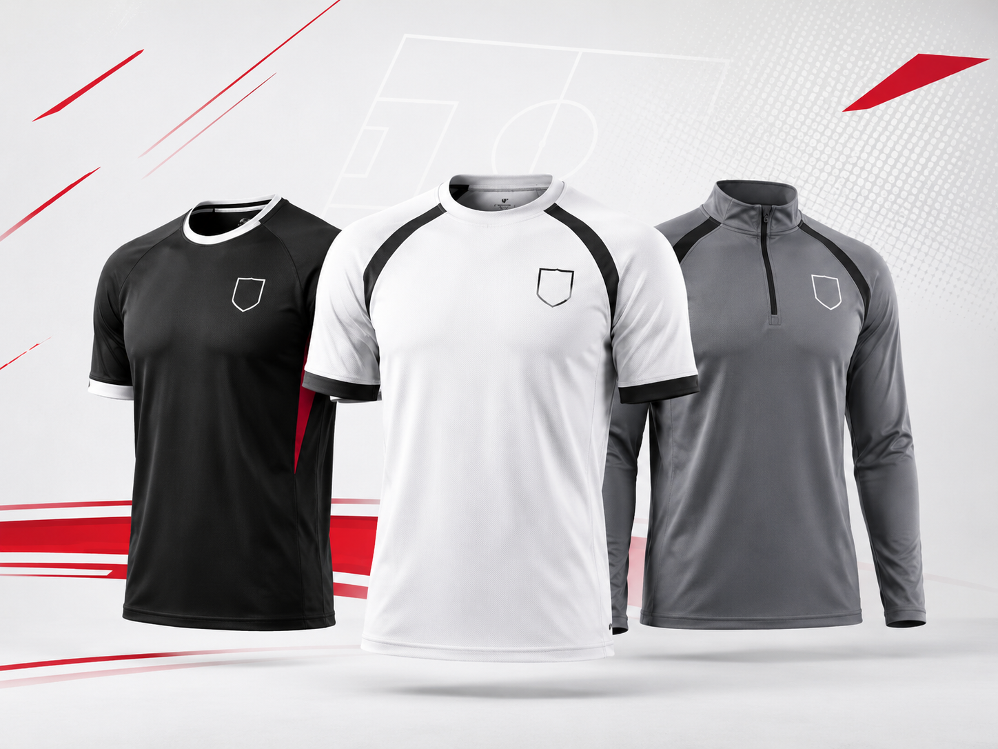 Maglie training e abbigliamento sportivo personalizzato per team